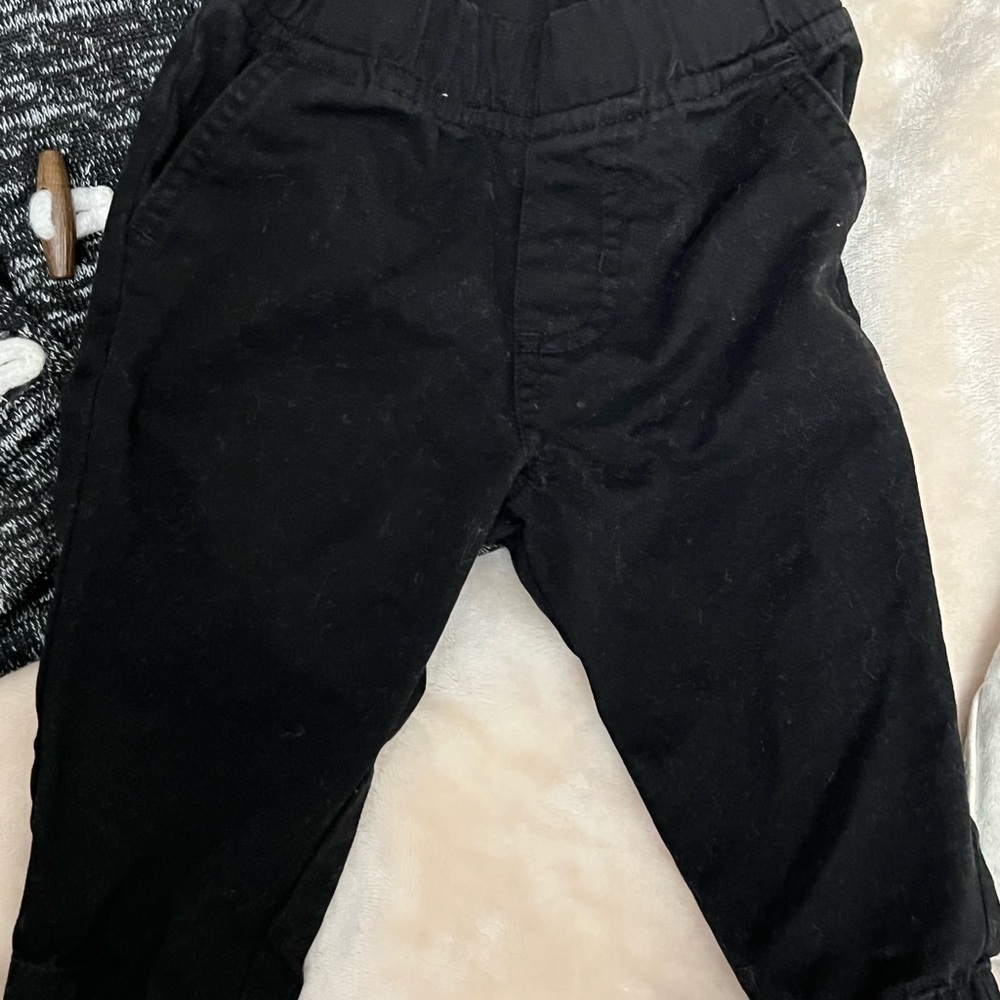 Red Black Plaid Moose Outfit Warm Jacket Pants Onesie Boys 6 months Holiday - Picture 3 of 9